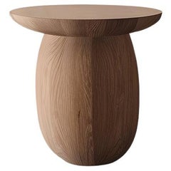 Mesa pequeña, mesa auxiliar, mesa auxiliar Samu de madera maciza by NONO