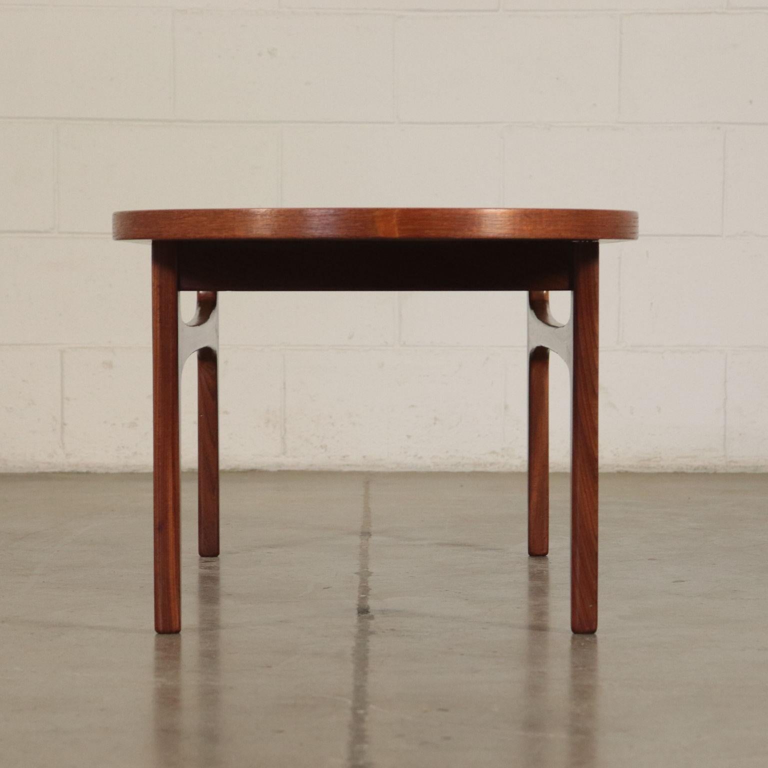 Mid-Century Modern Small Table Solid Wood and Teak Veneer 1960s G Plan Prodution