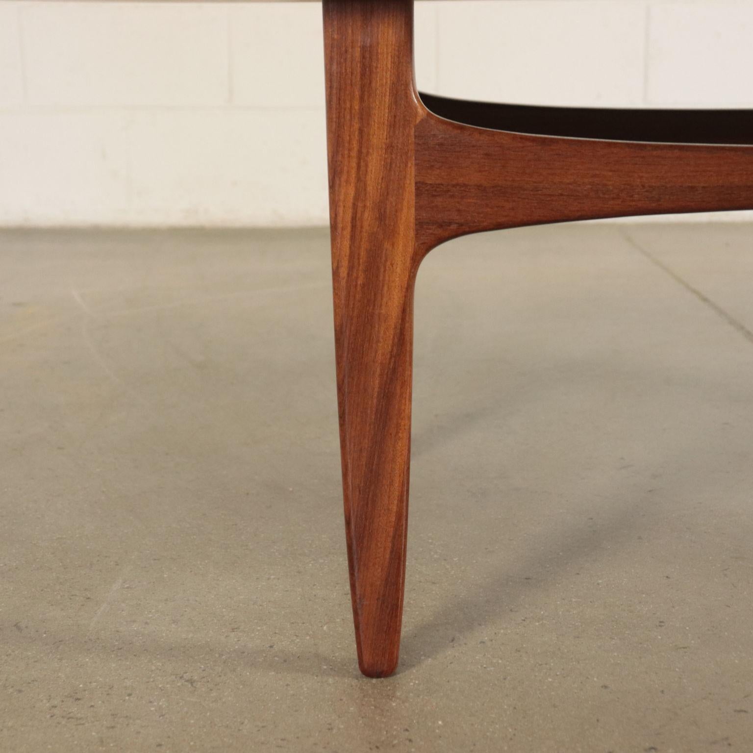 English Small Table Solid Wood and Teak Veneer 1960s G Plan Prodution