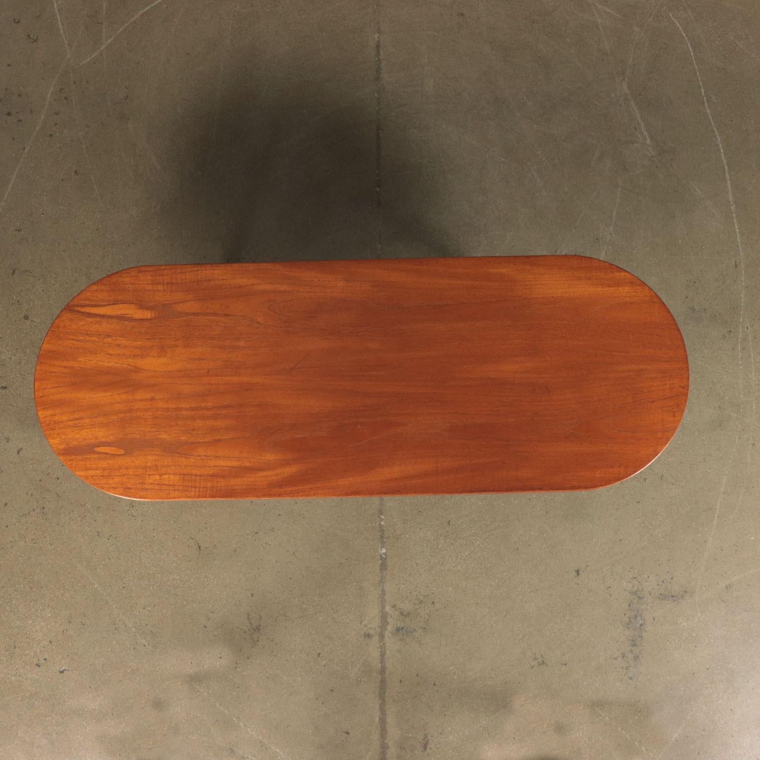 Mid-20th Century Small Table Solid Wood and Teak Veneer 1960s G Plan Prodution
