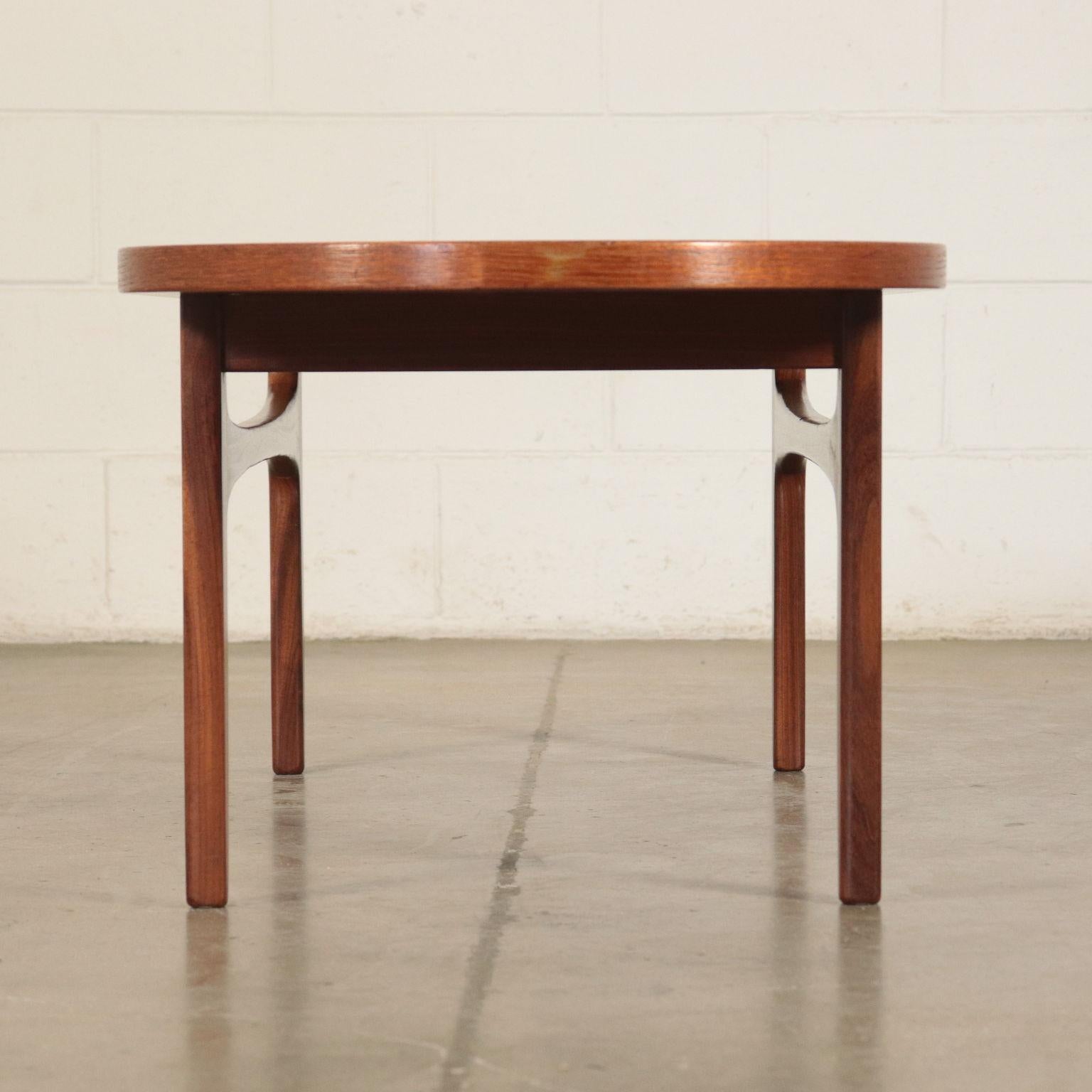 Small Table Solid Wood and Teak Veneer 1960s G Plan Prodution 2