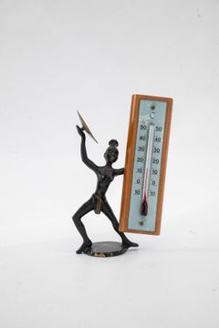 Small table thermometer vienna around 1950s