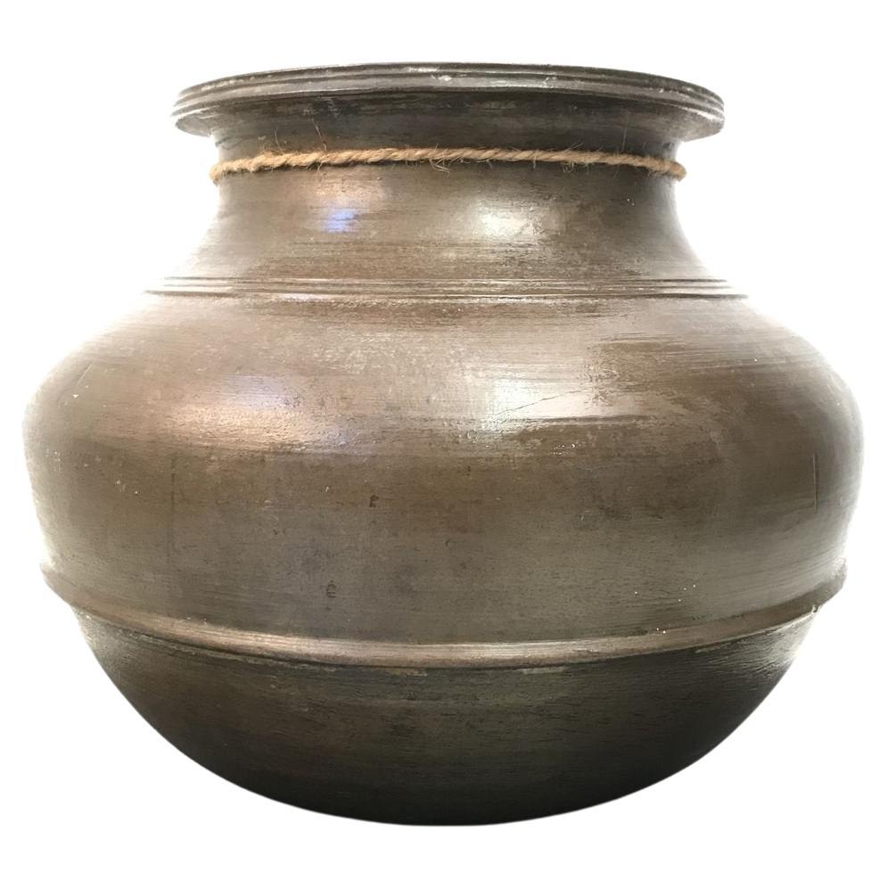 Small Tamil Nadu India Brass Pot