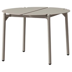 Small Taupe Minimalist Lounge Table