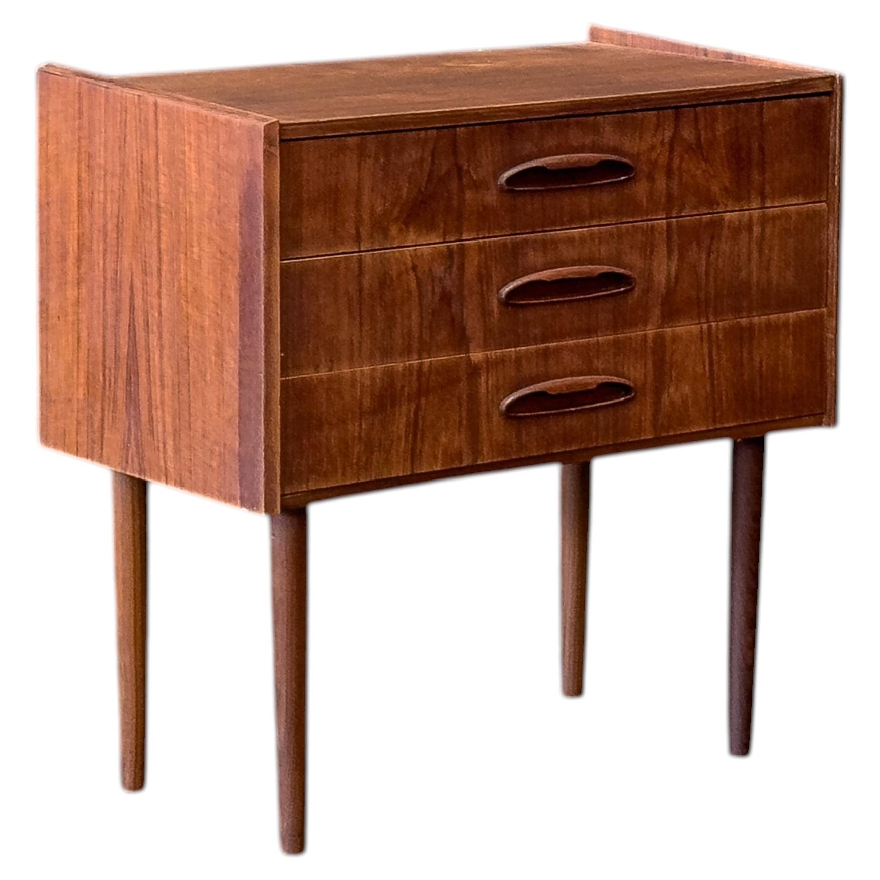 Small Teak Chest of Drawers