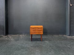 Small Teak Chest of Drawers with Three Drawers