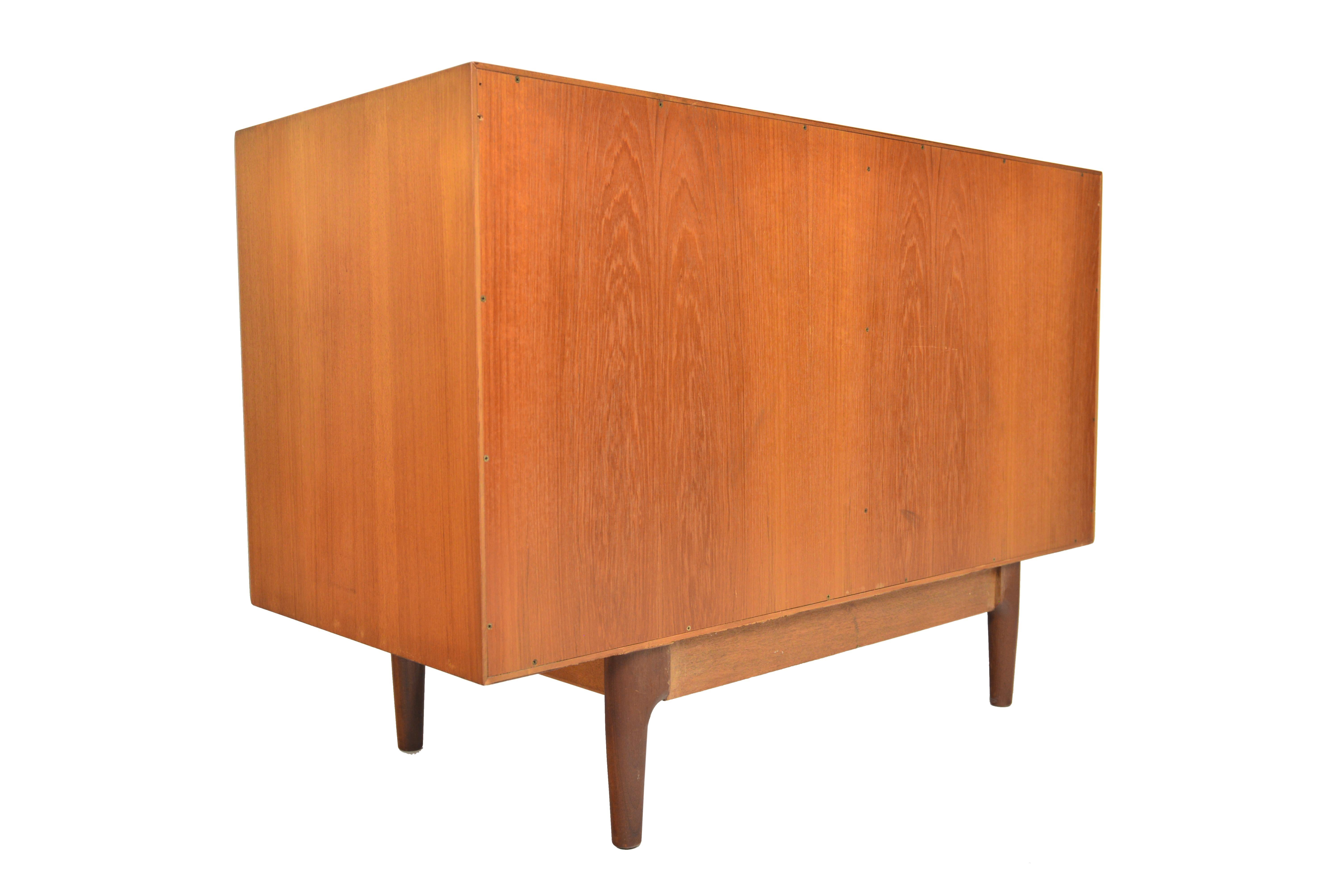 English Small Teak Danish Range Credenza by Ib Kofod Larsen #3