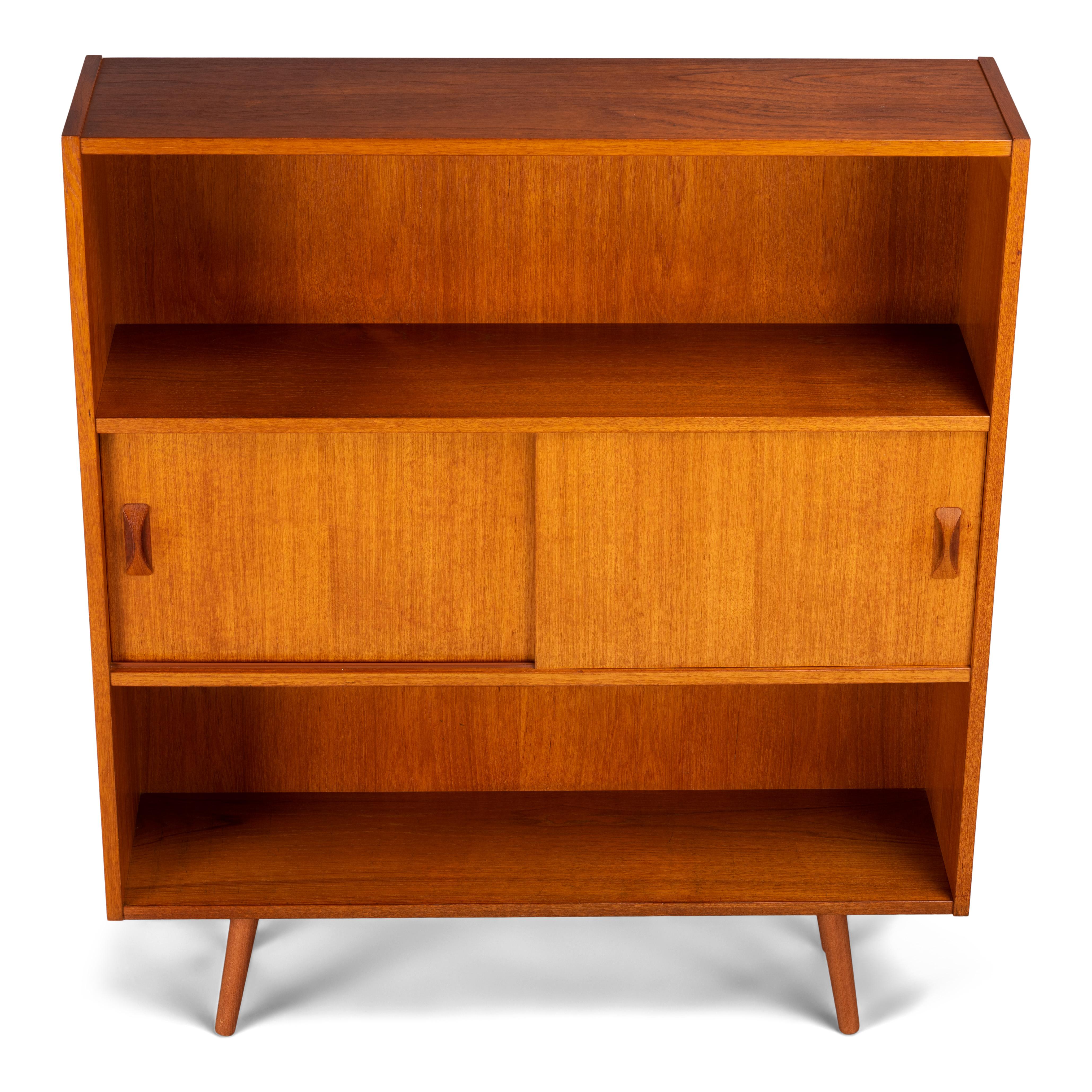 Mid-Century Modern Small Teak Vintage Chest Made by Clausen & Son, 1970s