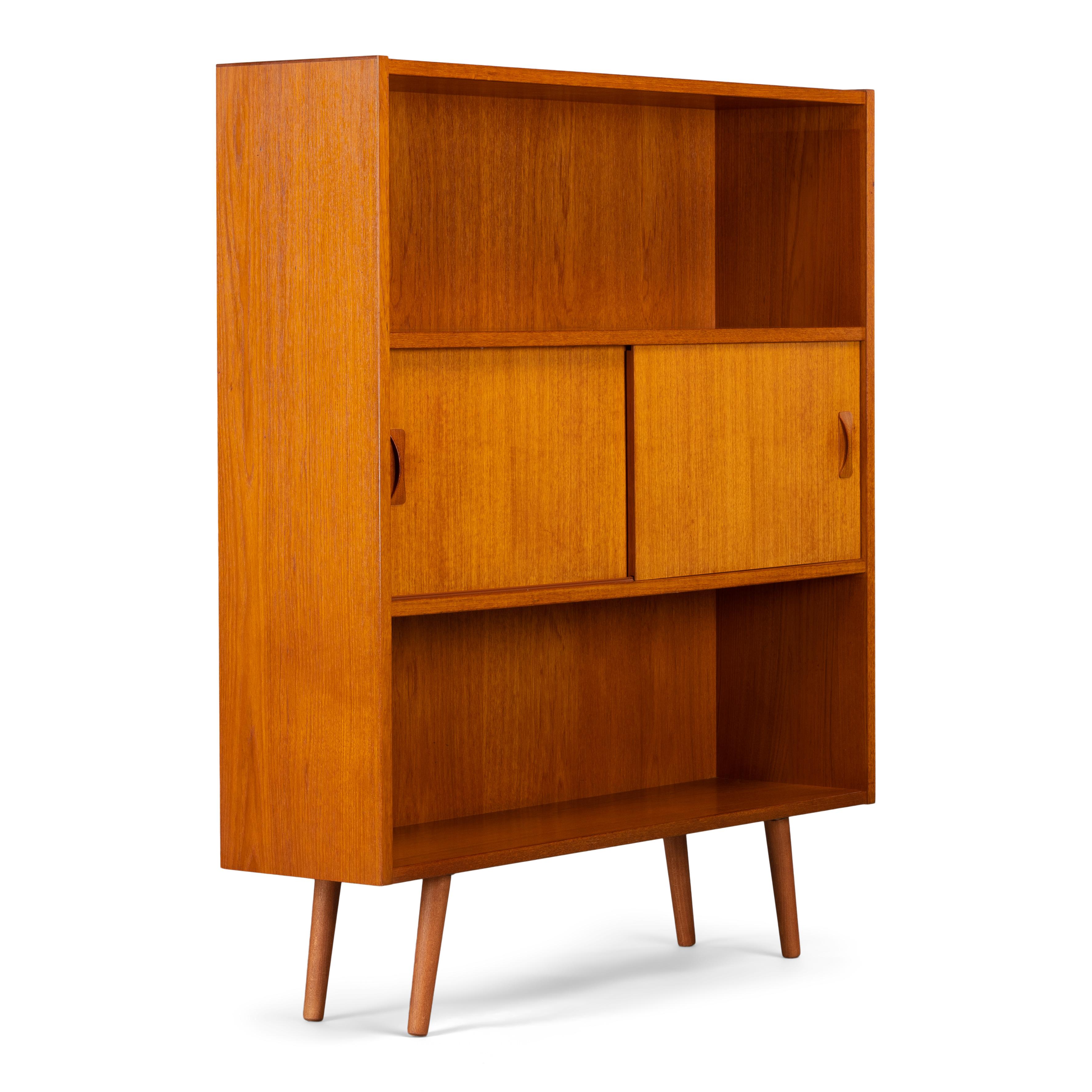 Danish Small Teak Vintage Chest Made by Clausen & Son, 1970s
