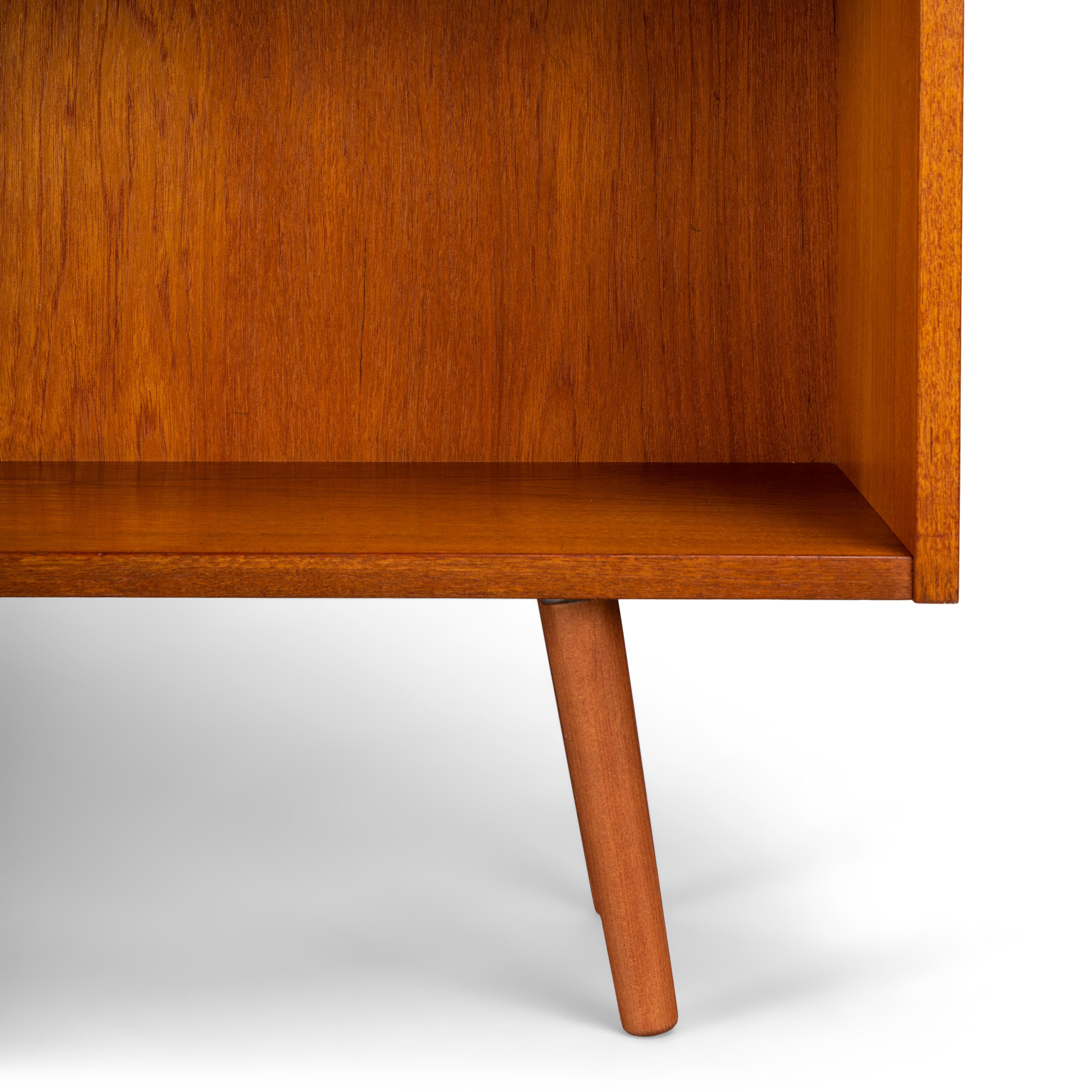Veneer Small Teak Vintage Chest Made by Clausen & Son, 1970s