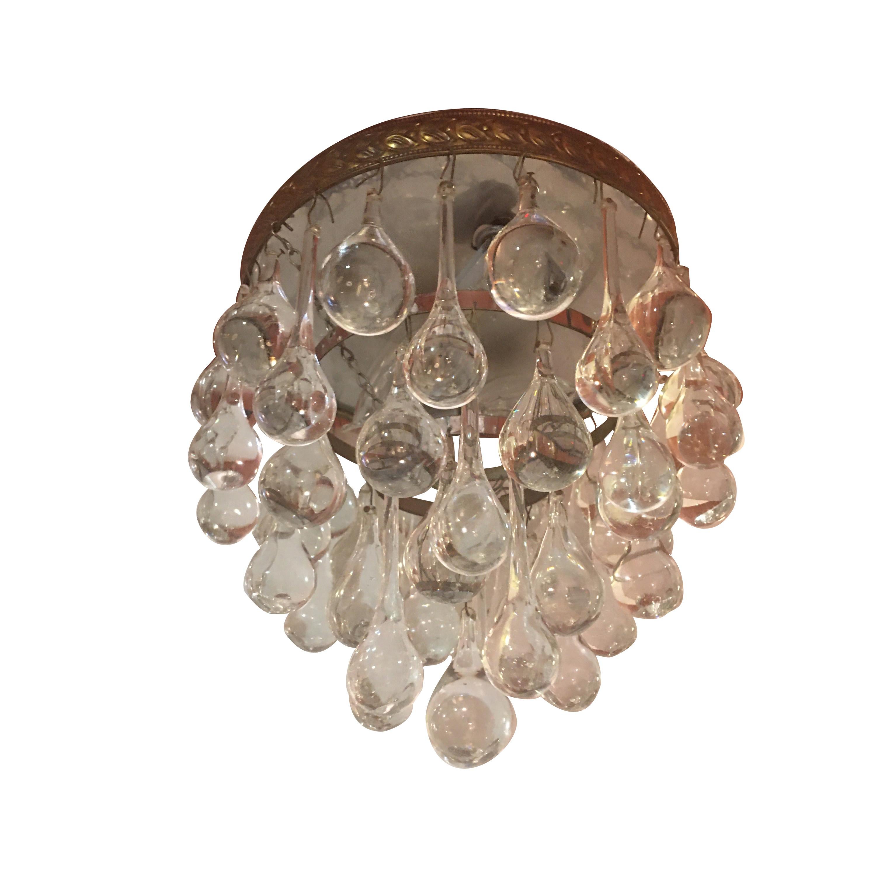 Small Tear Drop Ceiling Fixture 2 AVAILABLE!