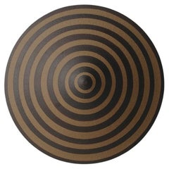 Small Thin Stripe Dancer Round Wall Lamp by Coco Flip