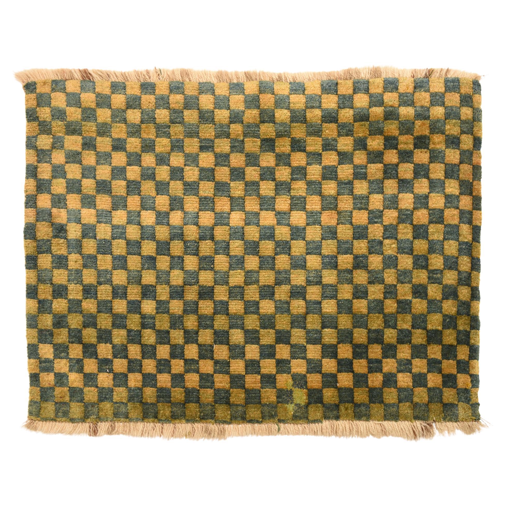 Small Tibetan Meditation Rug For Sale