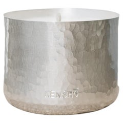 Rustic Hand-Hammered Copper Tinned Mexican Small Candle