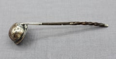 Small Toddy Ladle with Sterling and Twisted Baleen Handle