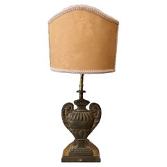 Small Tole Lamp, 19th Century For Sale at 1stDibs
