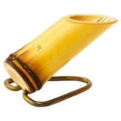 Small Toothpick Holder Bamboo Vienna Around 1950s