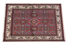Small Traditional Area Rug Handmade Carpet Turkish Oriental Wool