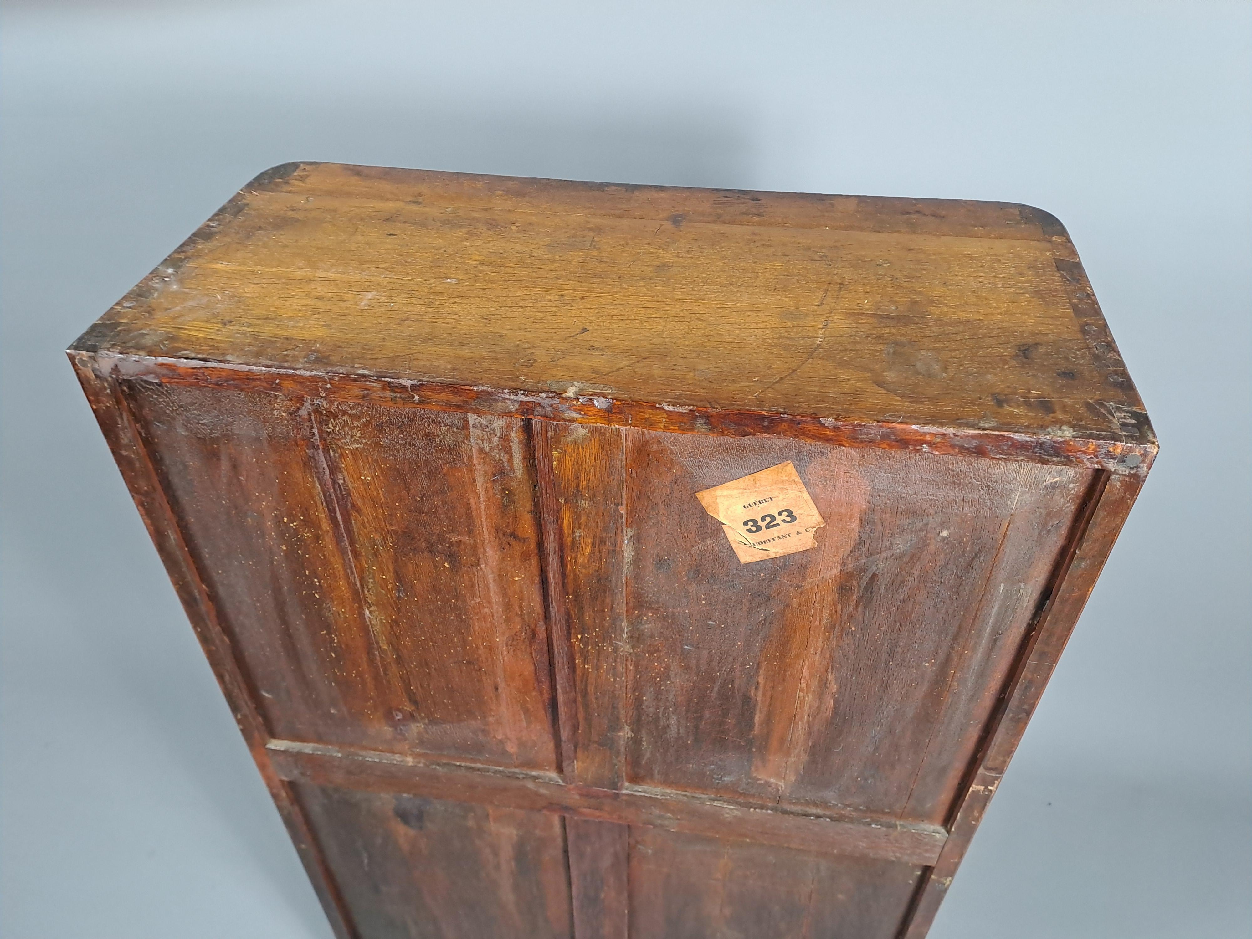Small Transition Bookcase With Support Height Stamped RVLC For Sale 5