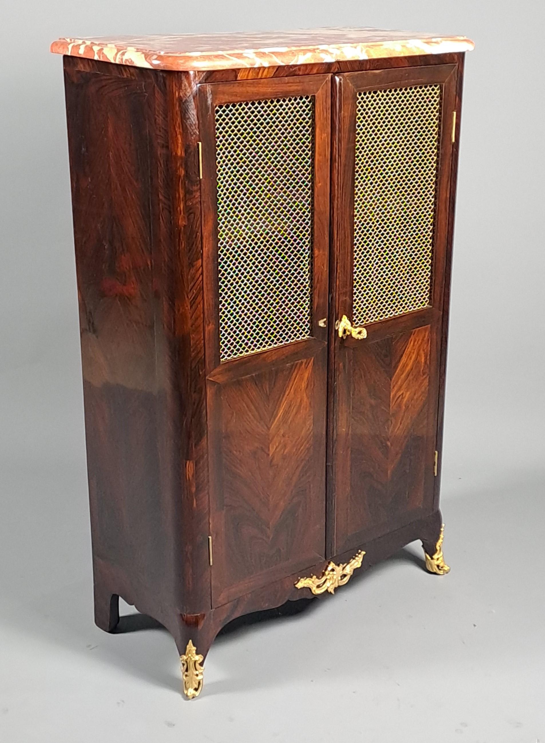 18th Century Small Transition Bookcase With Support Height Stamped RVLC For Sale