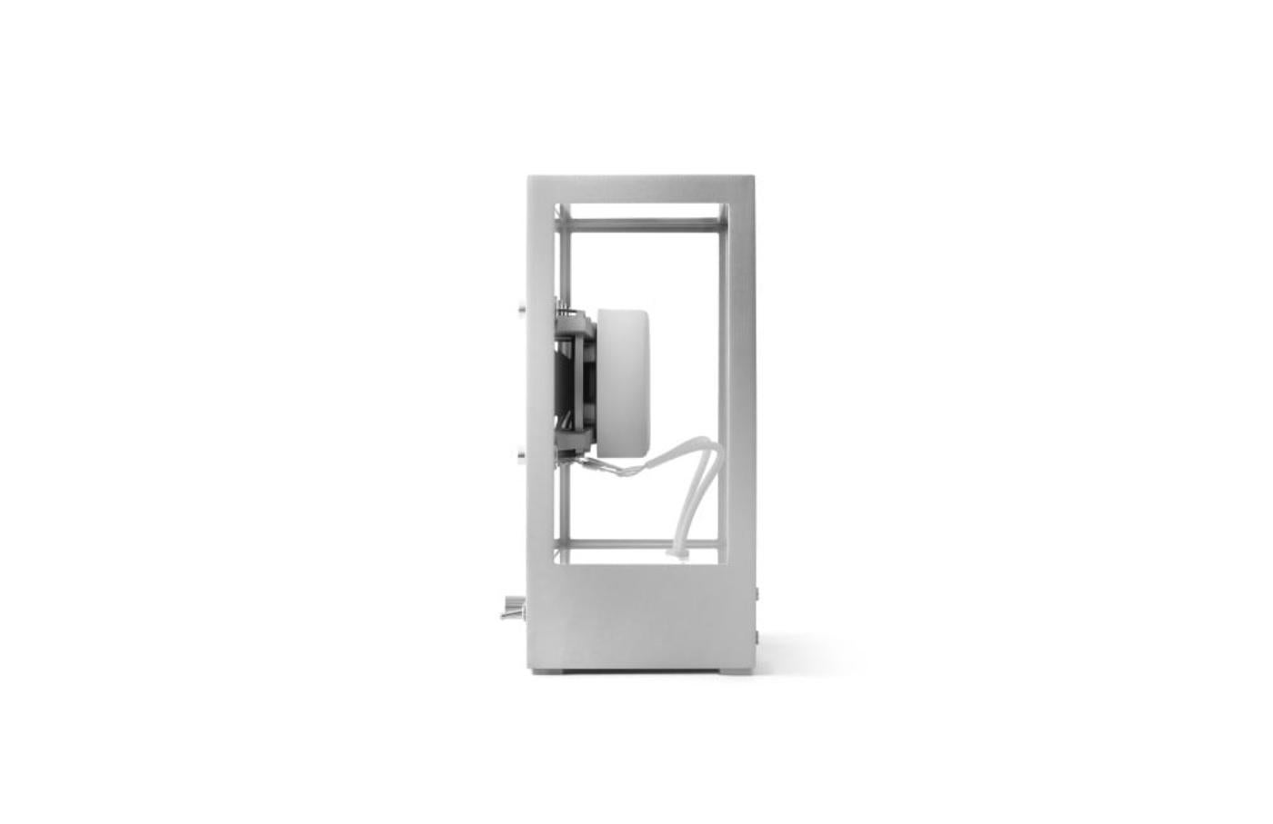 Swedish Small Transparent Speaker in Metal by Transparent For Sale