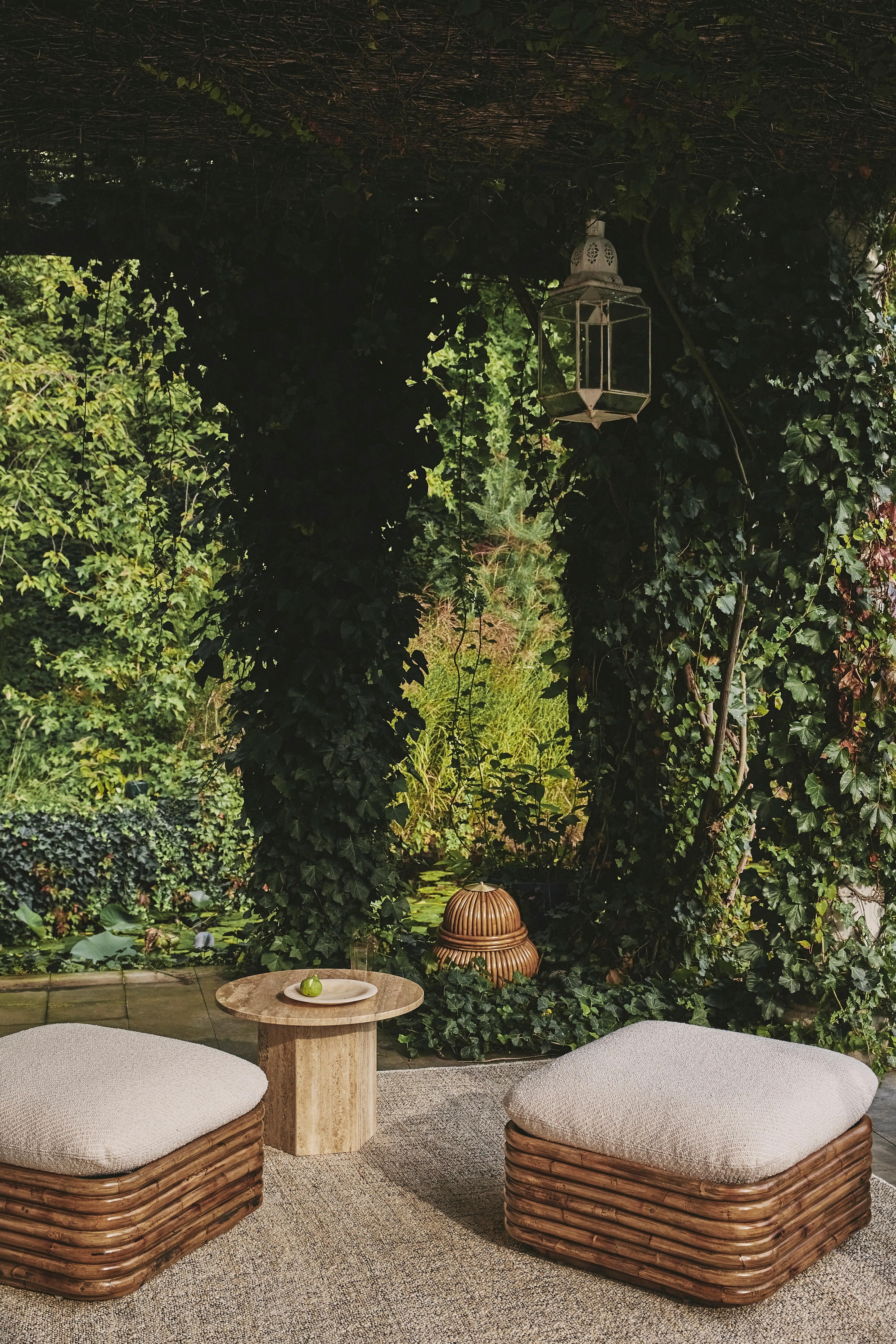 Small Travertine 'Epic' Table in Warm Taupe by Gamfratesi for Gubi

Designed by the Danish-Italian duo GamFratesi for GUBI, the 'Epic' table is a contemporary take on classic architectural elements. Executed in two pieces of solid travertine,