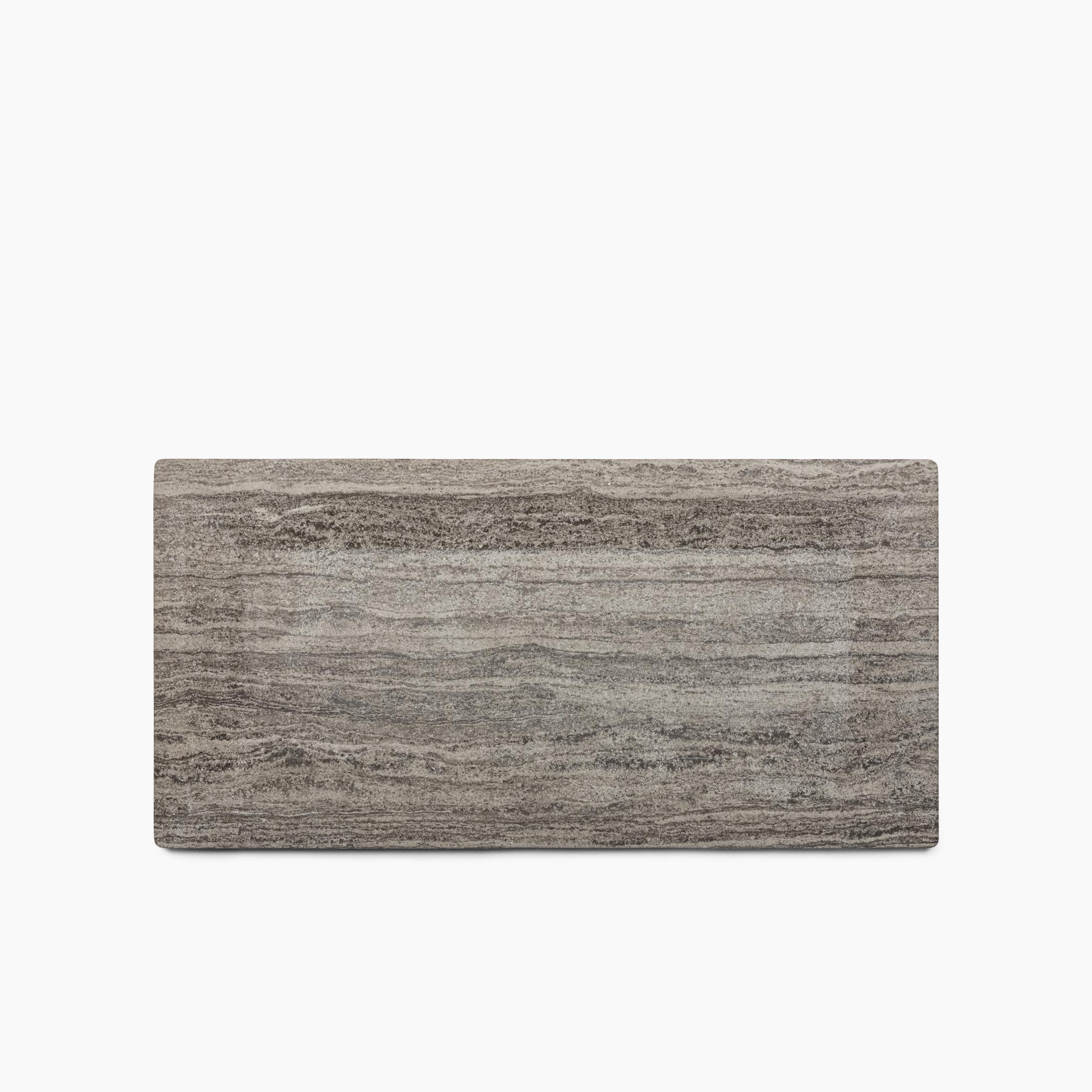 Vassoio piccolo in marmo grigio Atene in vendita 1
