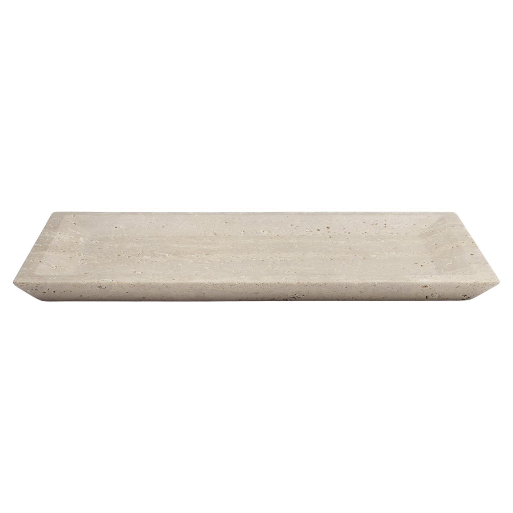 Small Tray in Roman Travertine