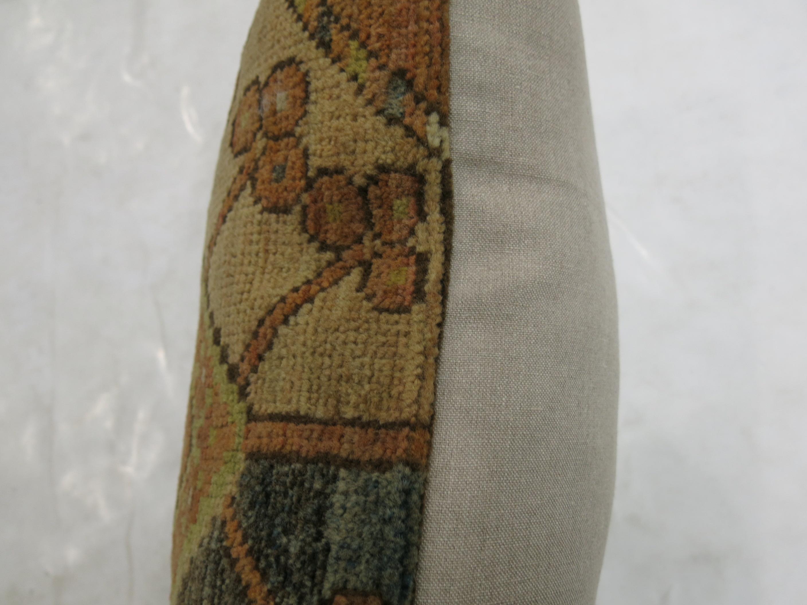 Small Tribal Ersari Rug Pillow In Good Condition In New York, NY