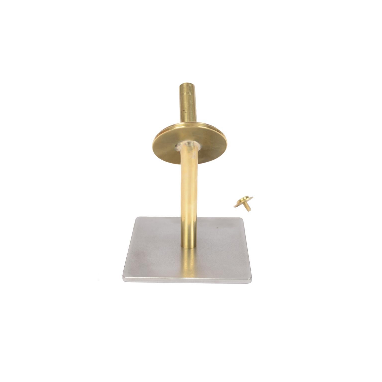 Small Two-Bladed Bronze Propeller with Base 6
