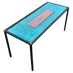 small Unique Coffee Table California Designe Glass Top Coffee Table by Anna Cabo