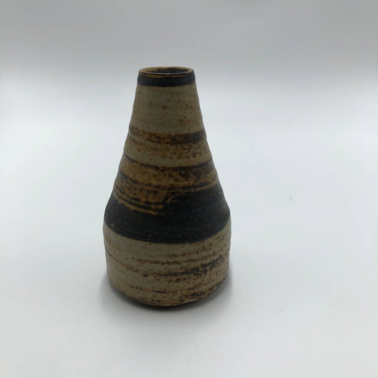 Mid-Century Modern Small Unique Mobach Utrecht Vase, 1960 For Sale