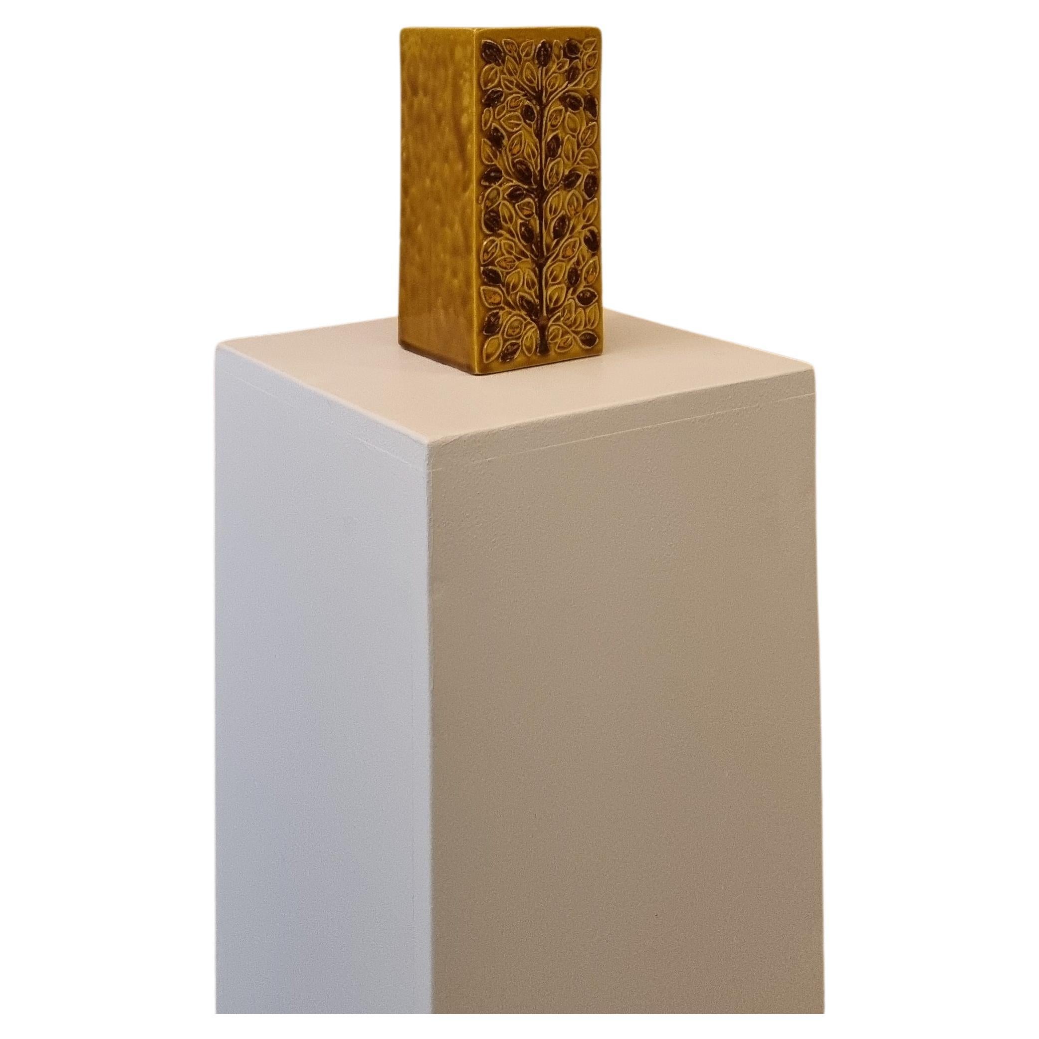 Kleine Vase  von Aldo Londi für  Bitossi Montelupo-Keramik, 70er Jahre. im Angebot