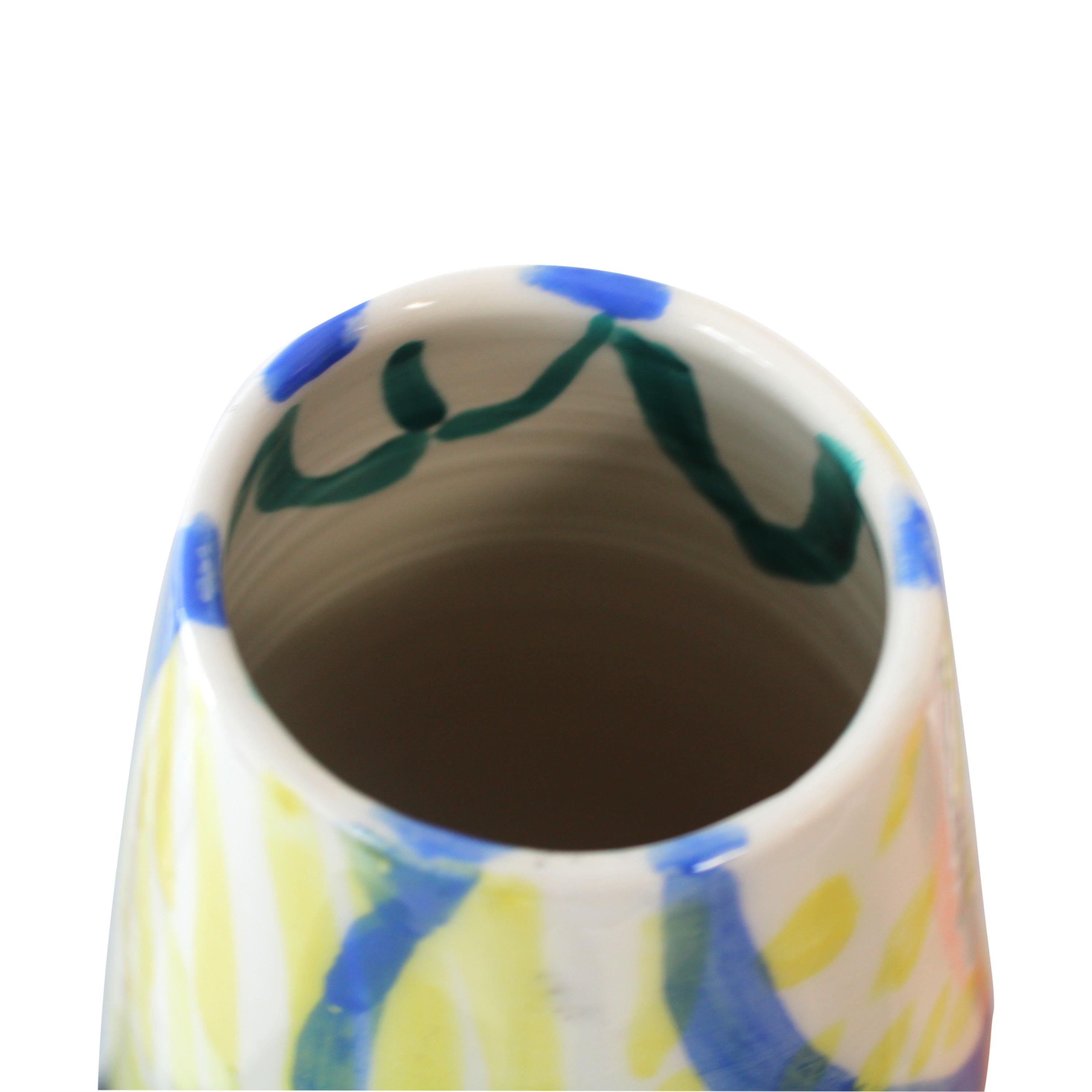 Kleine Vase, entworfen von Ruth Morán für The Table Project, Spanien, 2024 (Keramik) im Angebot