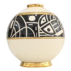 Small Vase Emaux de Longwy, Motifs