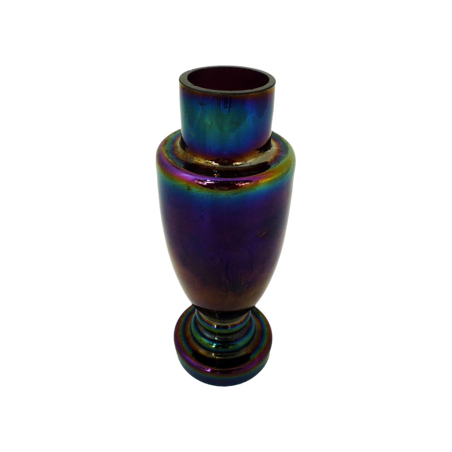 Small Vase Art Deco, Bohemia For Sale