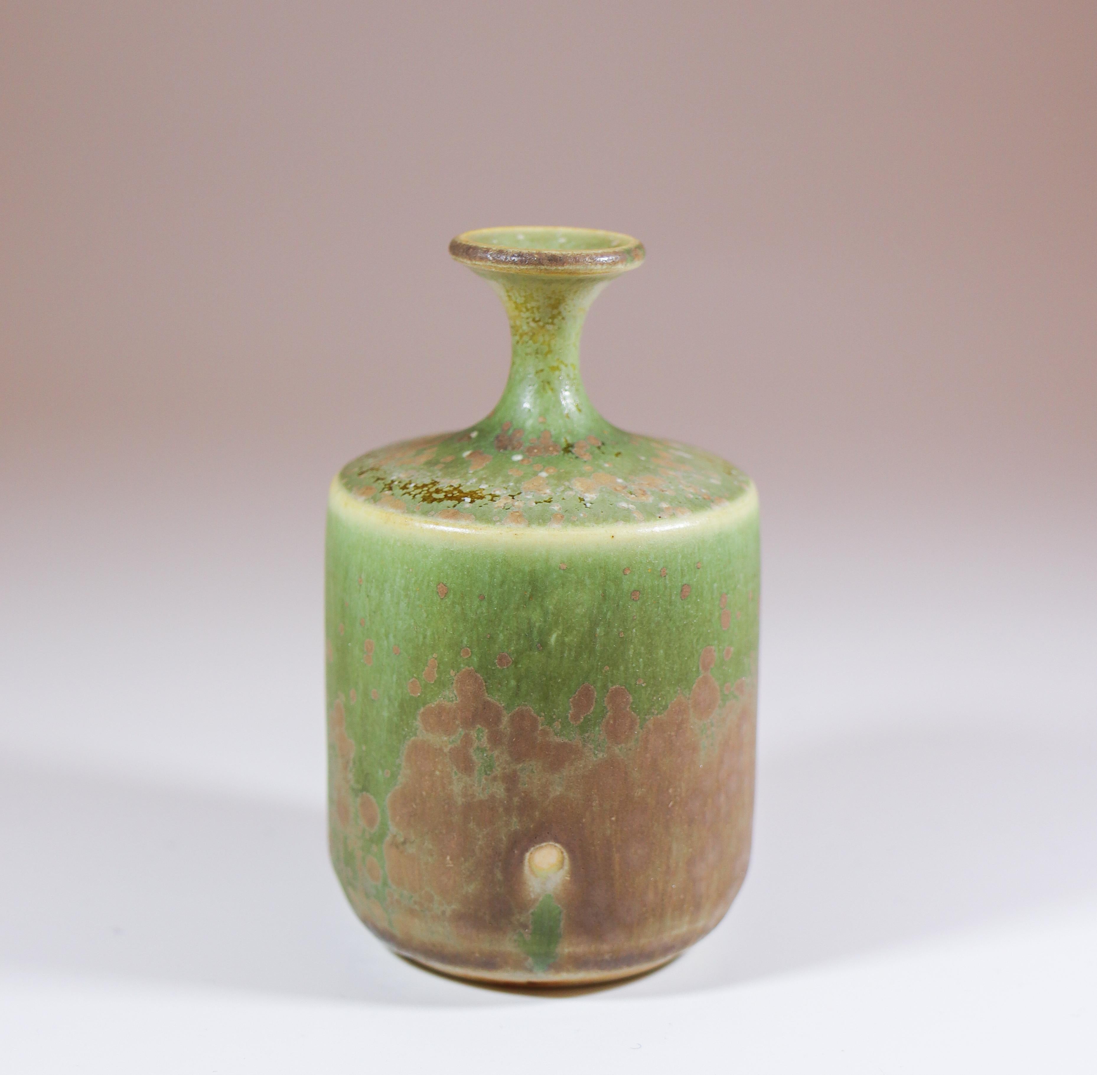 Vaso piccolo con smalto, Rolf Palm Mölle, Svezia In condizioni ottime in vendita a Stockholm, SE