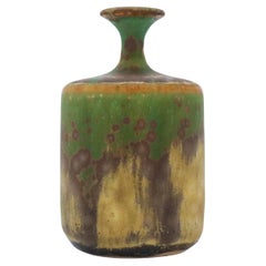 Small Vase with Lovely Glaze, Rolf Palm Mölle, Sweden