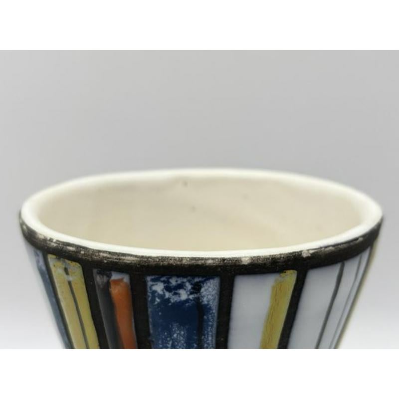 Small Vase with Pyjama Decoration by Roger Capron for Vallauris, 1960s

Vintage Design
Roger Capron (1922-2006)
Small vase with 'Pyjama' decoration
Glazed ceramic
Signed 'Capron Vallauris
Date of creation: around 1960
Perfect condition.

Additional