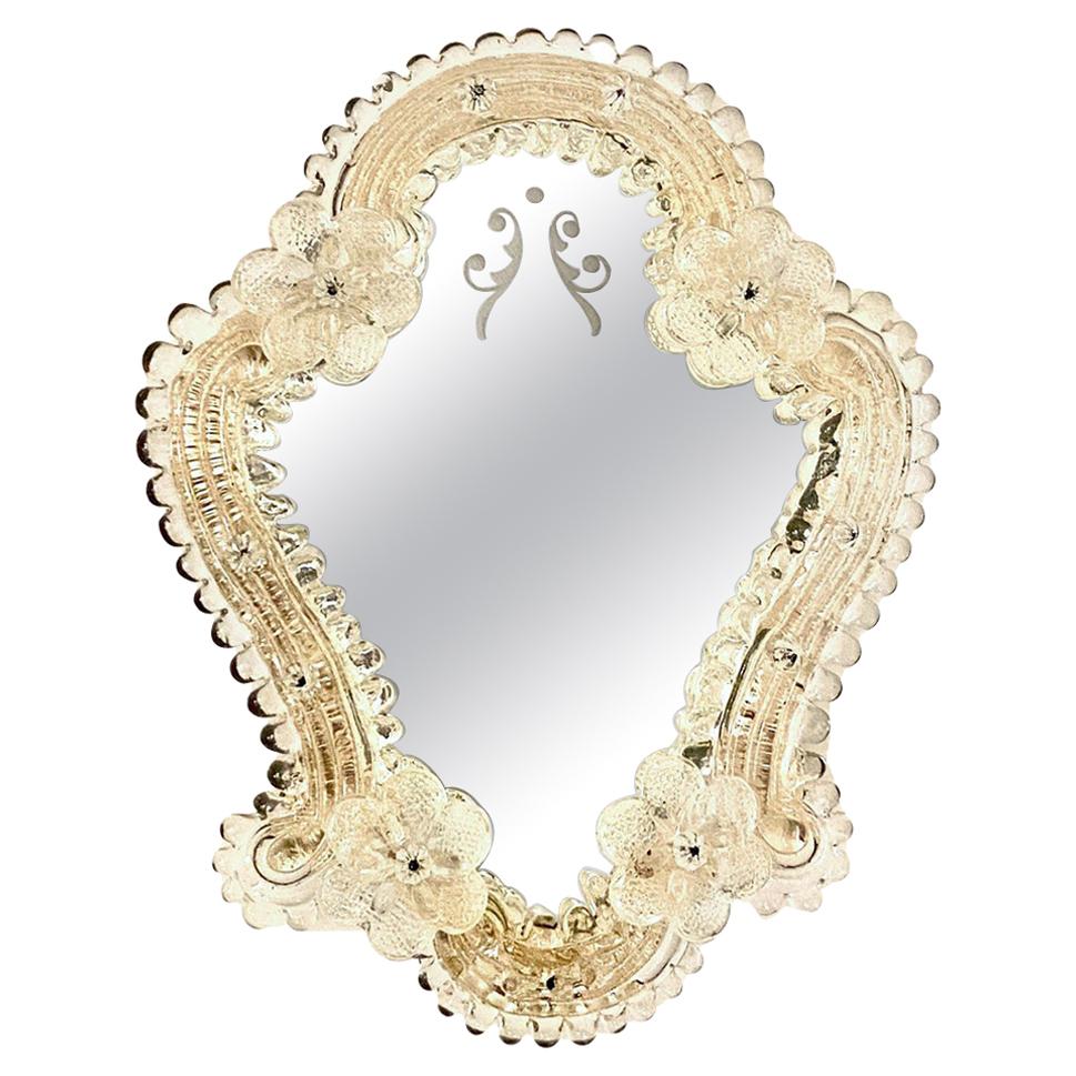 Small Midcentury Mirror at 1stDibs