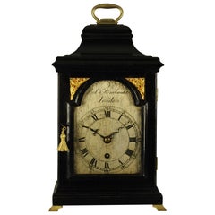 Small Verge Bracket Mantle Clock, Stephen Rimbault, London