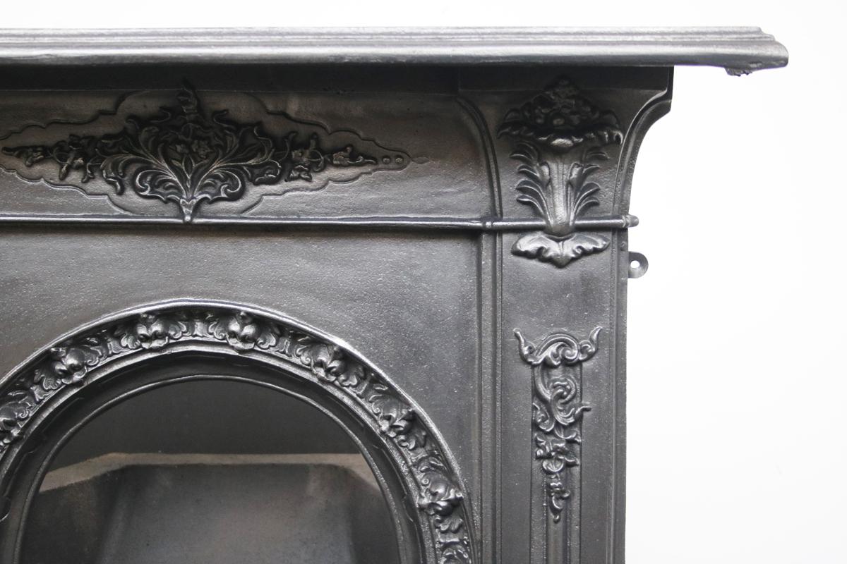 small victorian fireplace