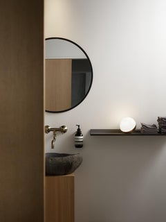 Small Vilhelm Lauritzen 'VL Studio' Metal and Glass Table Lamp for Louis Poulsen