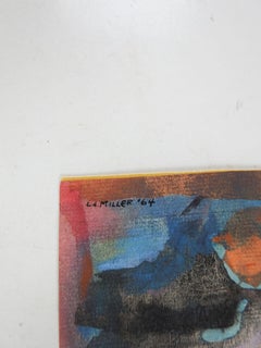 Small Vintage 1930's Abstract Painting