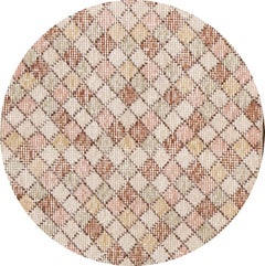 Small Vintage Art Deco Wool rug