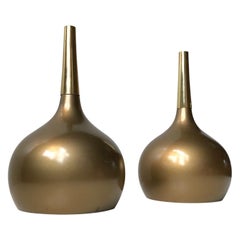 Small Vintage Brass Pendant Lamps by Hans-Agne Jakobsson, 1960s