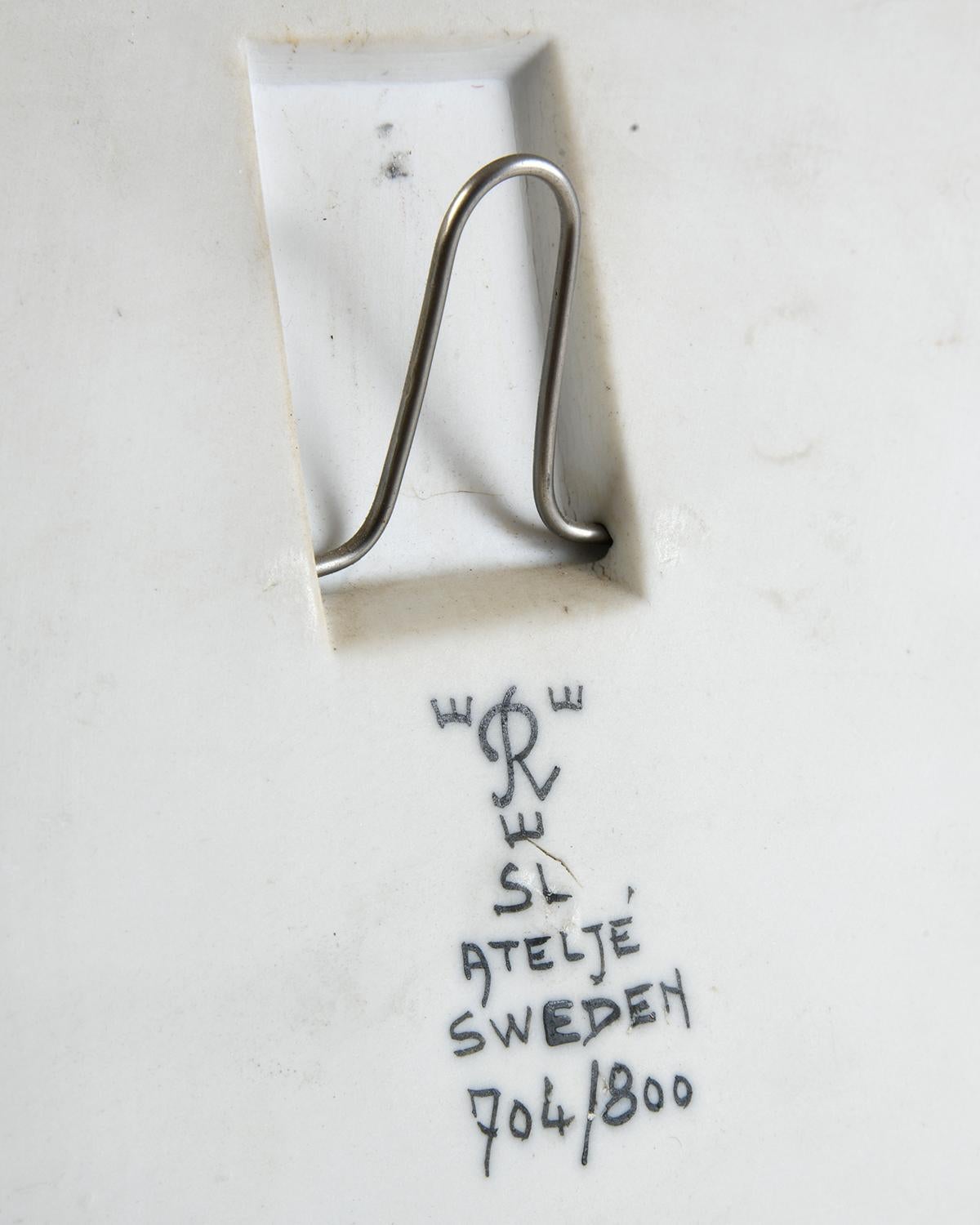 Small vintage ceramic dish designed by Sylvia Leuchovius in the 60s/70s in vendita 1