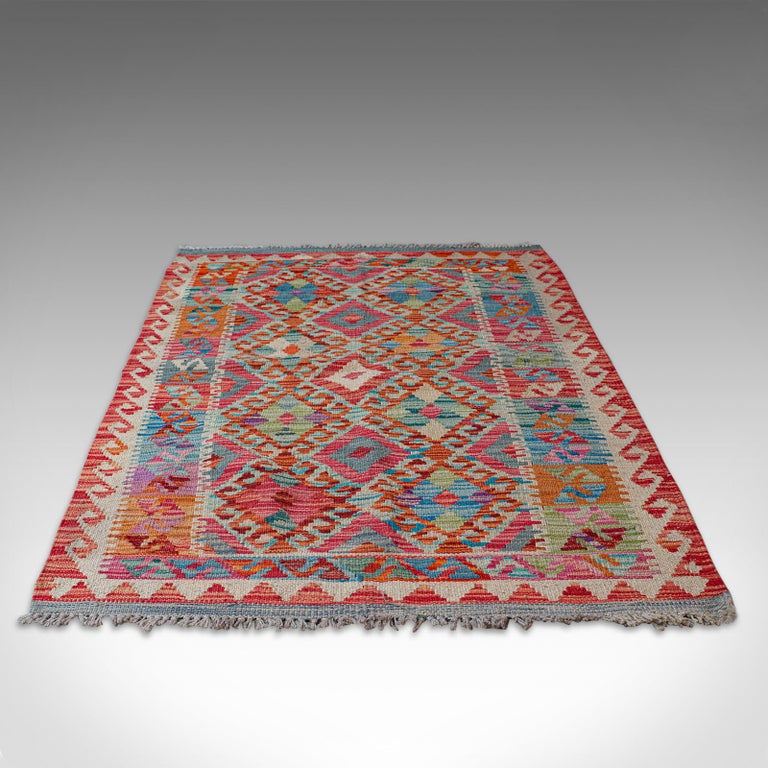 Small Vintage Choli Kilim Rug, Persian, Handwoven, Decorative Carpet ...