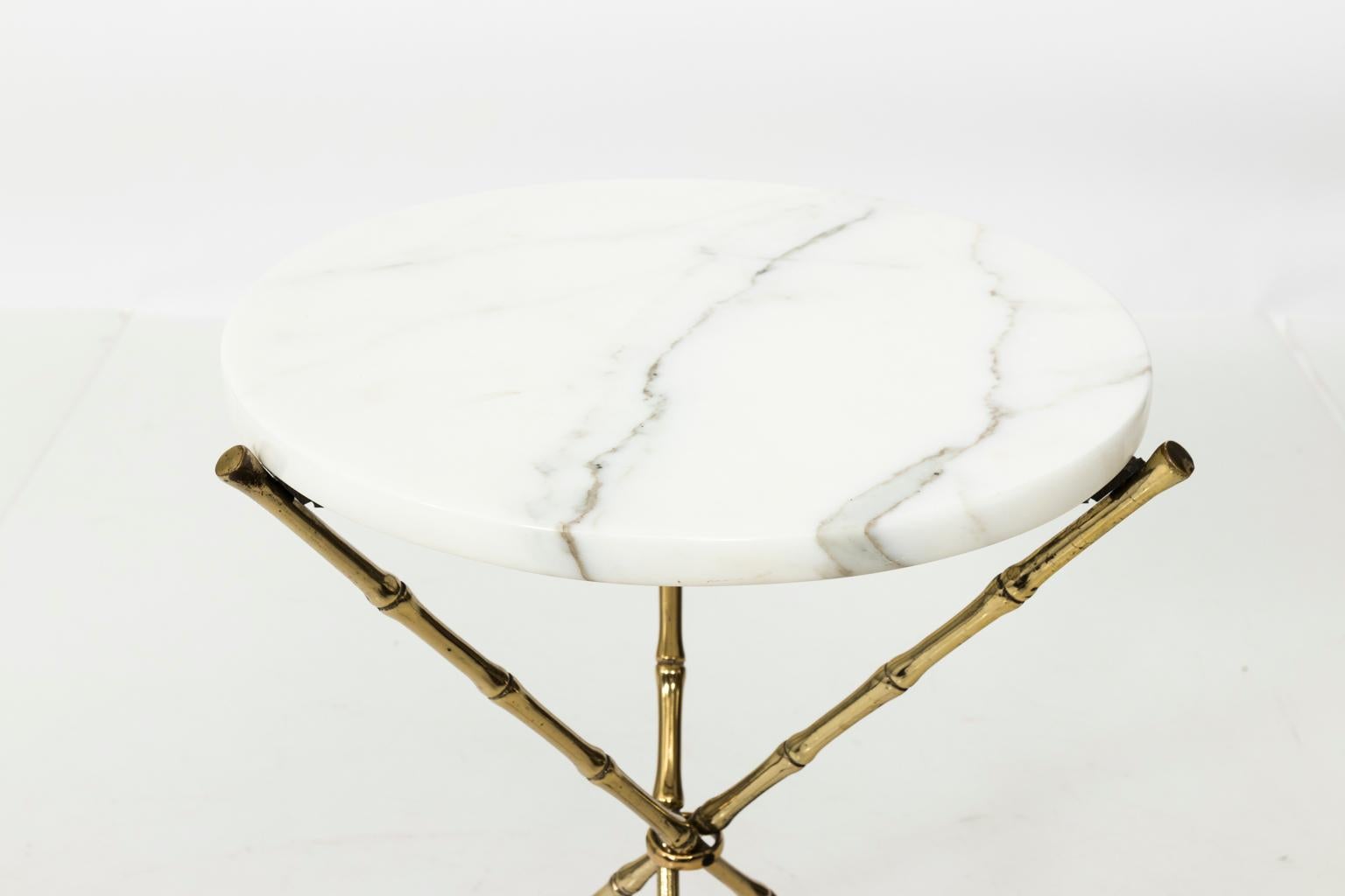 Polished Small Vintage Cocktail Table