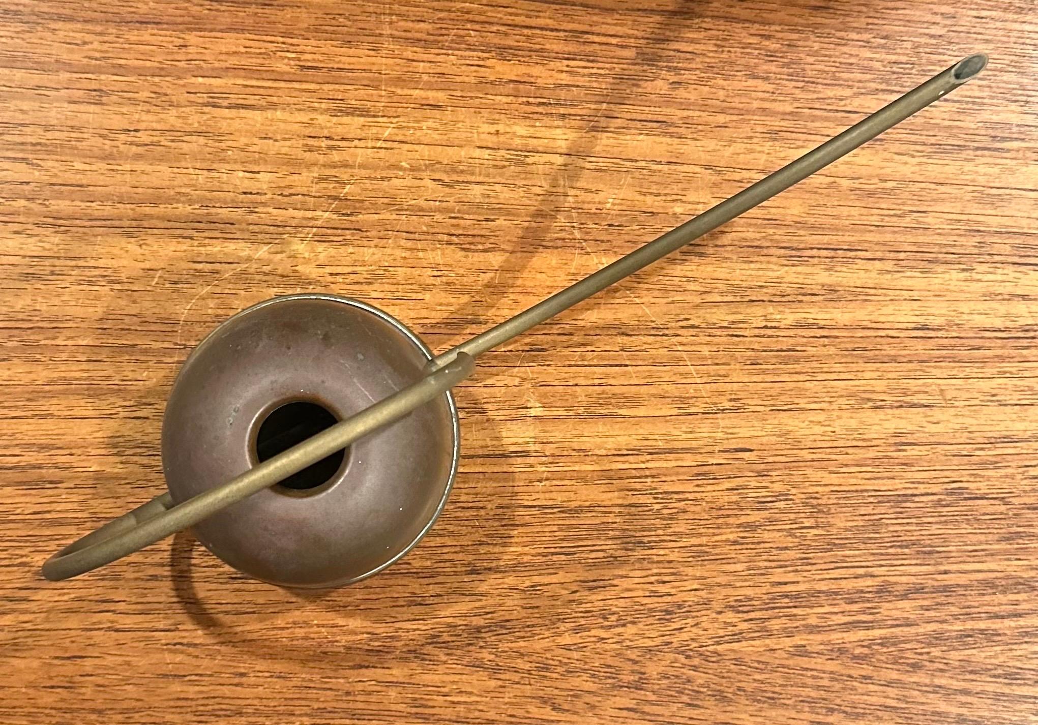 Pequeña regadera vintage de cobre en venta 3